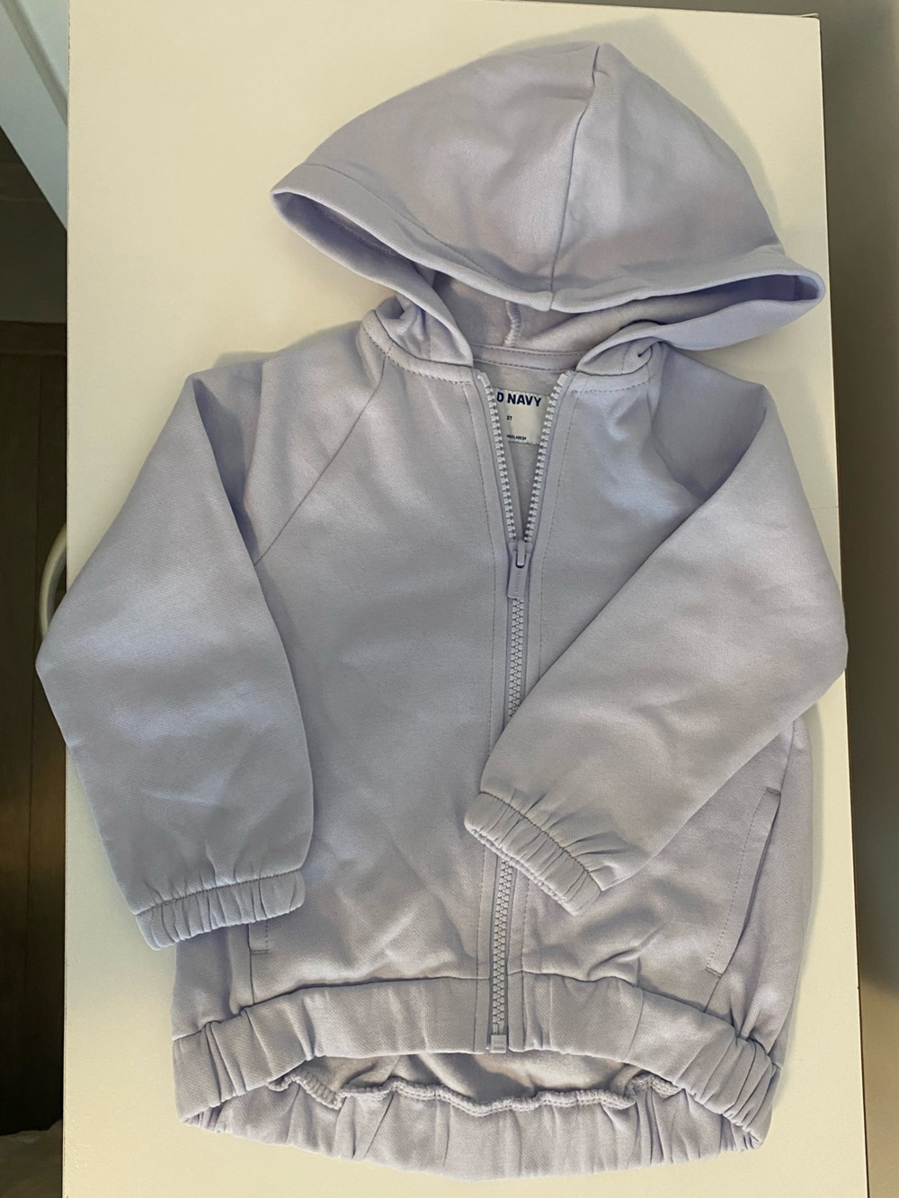 Old Navy Light Periwinkle Zip-Up Hoodie for Kids